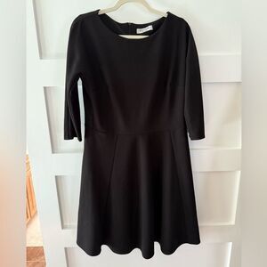 EDAS Made in Italy Black Dress 3/4 sleeves